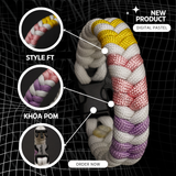 FishTail Pink X Yellow X Neon Purple
