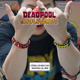 DEADPOOL Vòng Tay Paracord màu Đỏ & Đen