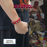 DEADPOOL Vòng Tay Paracord màu Đỏ & Đen