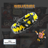 WOLVERINE Vòng Tay Paracord màu Đen & Vàng