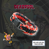 DEADPOOL Vòng Tay Paracord màu Đỏ & Đen