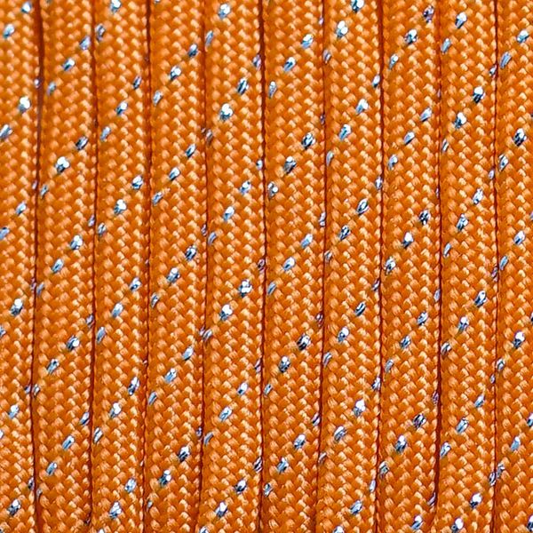 Orange Tracer Paracord - 550