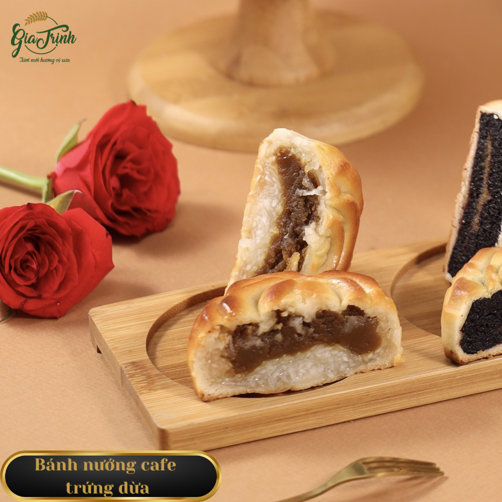 BÁNH NƯỚNG CÀ PHÊ TRỨNG DỪA