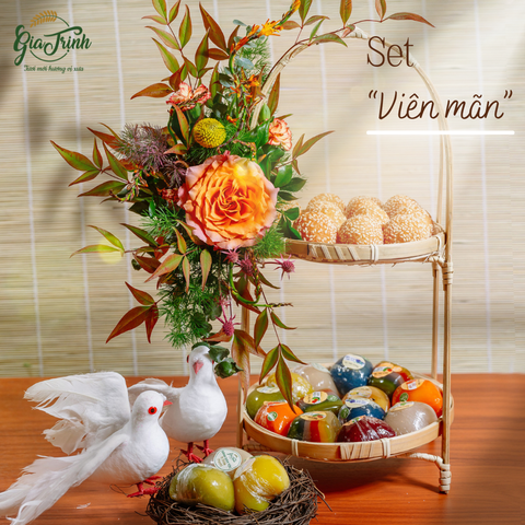 set bánh dâng hương