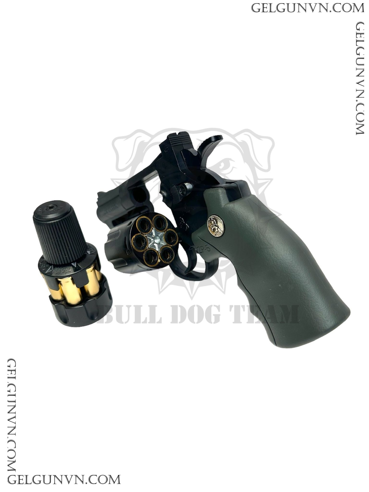Zp5 full kim loại  Súng nerf đạn xốp rulo Colt xoay Zp5 và Python 357   YouTube