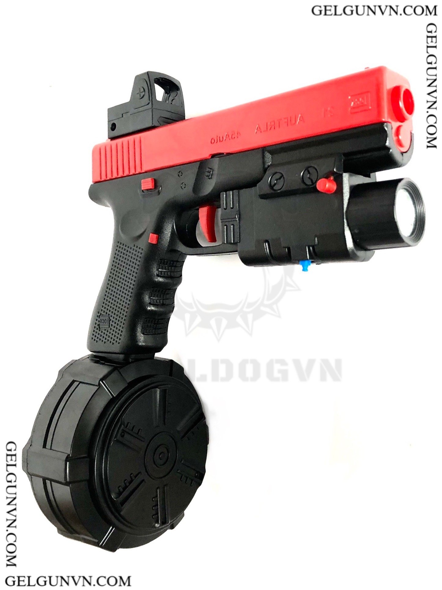  Súng Đạn Thạch GLOCK 21 tặng kèm 2 mag 1 to 1 ngắn - Có sẵn hàng 