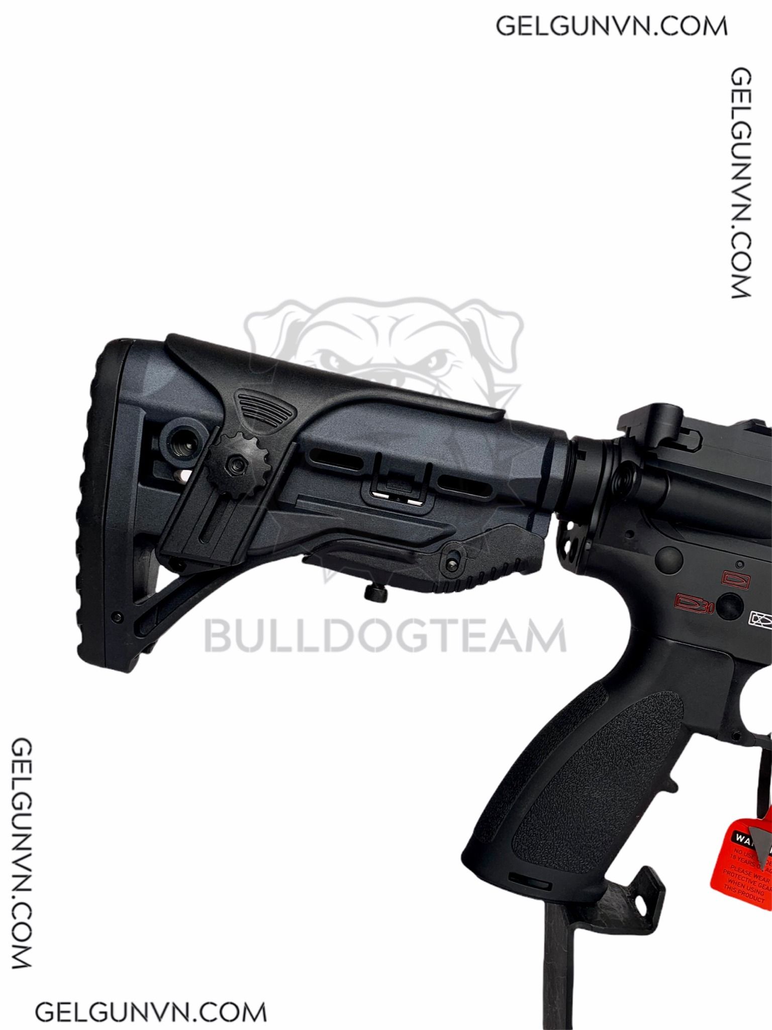 Stock FAB Gelgun Súng đạn thạch Súng mô hình Bull Dog Team