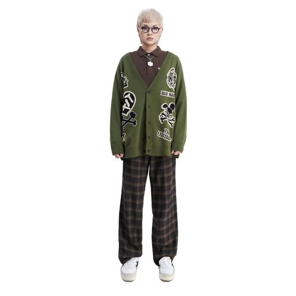 EXIT CARDIGAN - OLIVE