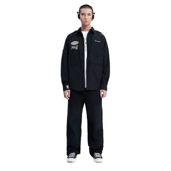 EXPLORER SCOUTS SHIRT - BLACK