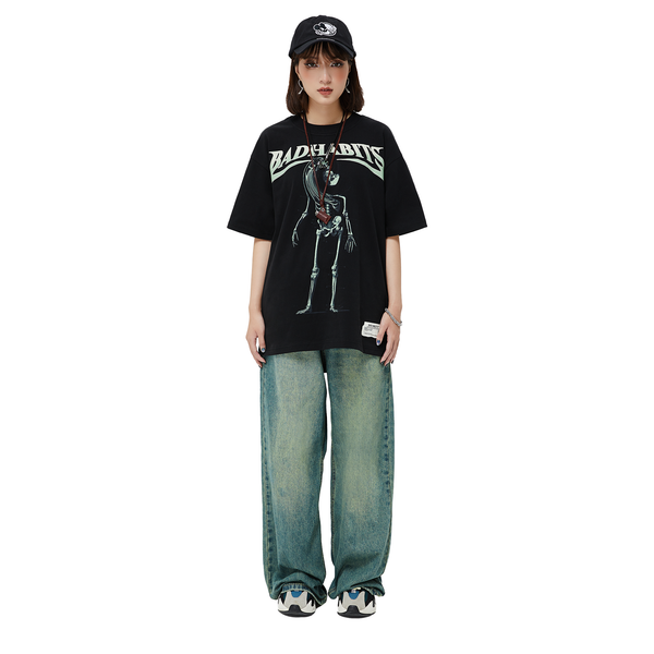 ROCKER ATONOMY TEE - BLACK
