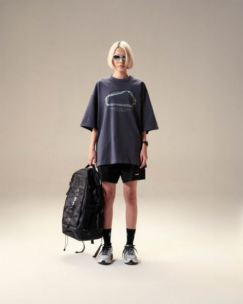 S-CARABINER TEE - GREY