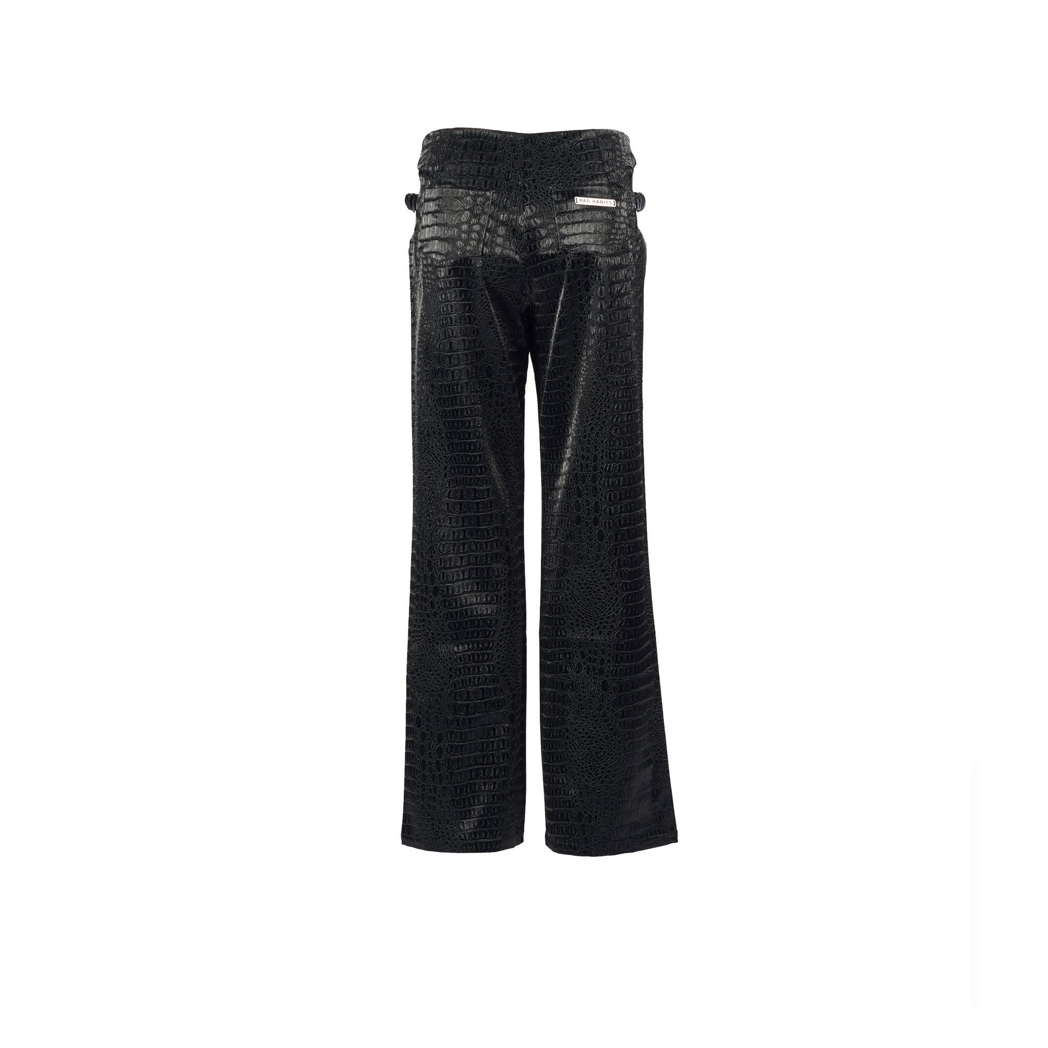 FAUX LEATHER PANTS – Bad Habits Official Store