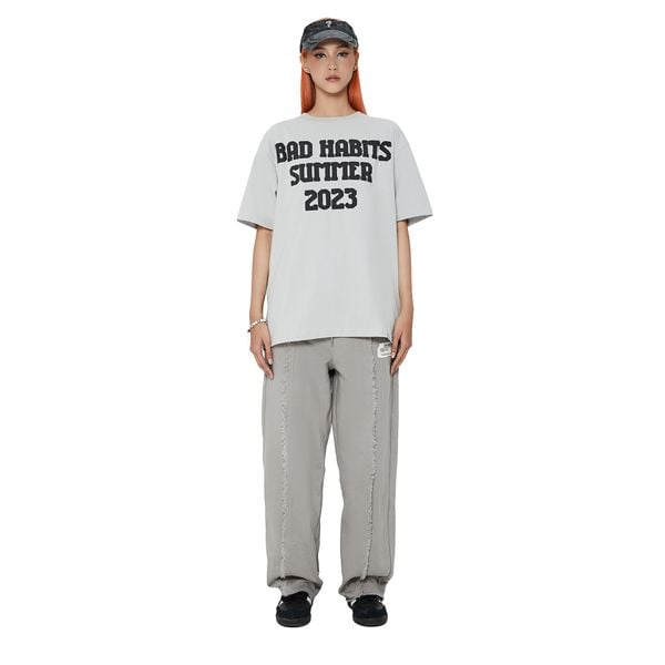 B-ROCKER TEE - GREY