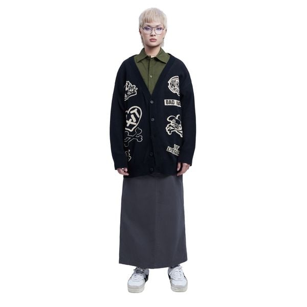 EXIT CARDIGAN - BLACK
