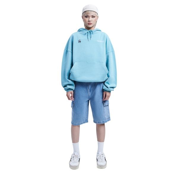 NOBODY HOODIE BLUE SKY