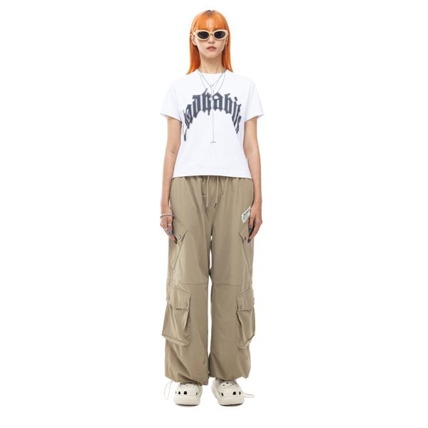 CRACK ROCK TEE - WHITE