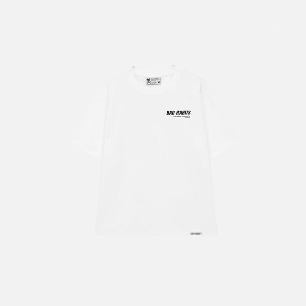 FISHEYE LOGO TEE - WHITE