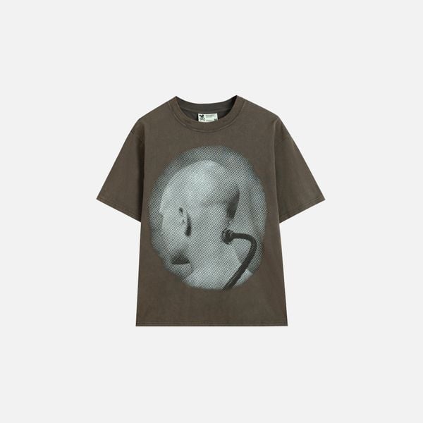 LAZY SIGNATURE BAD HABITS TEE - GREY