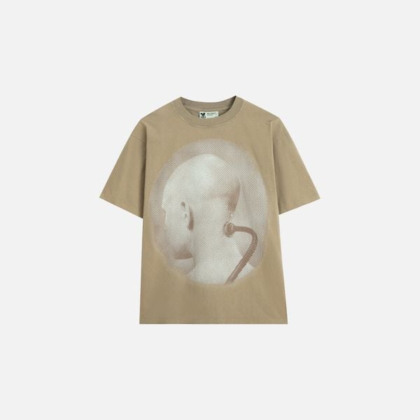 LAZY SIGNATURE BAD HABITS TEE - COFFEE