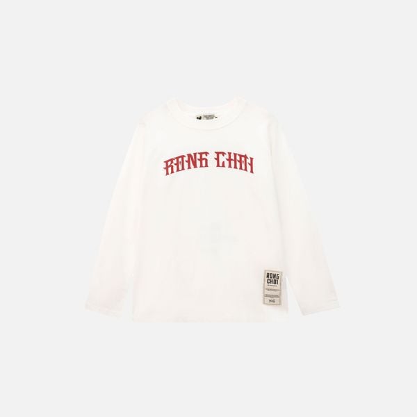 RONG CHƠI: CỐ ĐÔ LONG SLEEVE - WHITE