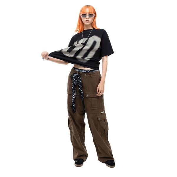 BAD CARGO PANTS - BROWN