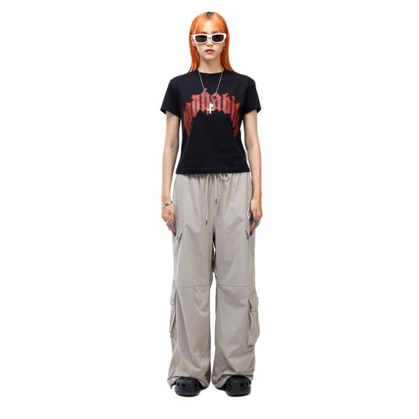 CRACK ROCK TEE - BLACK