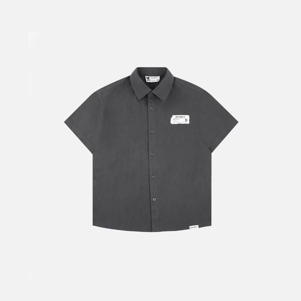 "KHÔ MÁU" SHIRT - GREY