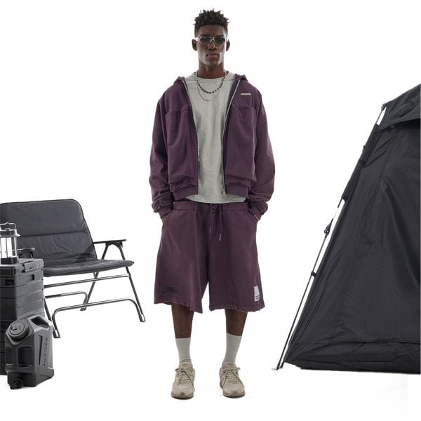 NOTHING 2 FEAR SHORT - PURPLE