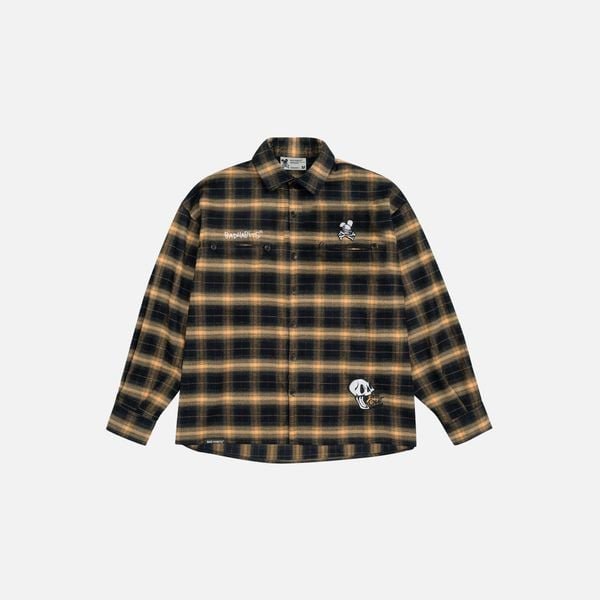 OLD SKOOL FLANNEL YELLOW
