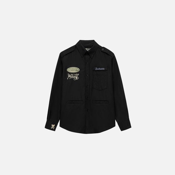 EXPLORER SCOUTS SHIRT - BLACK
