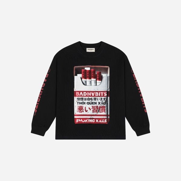 SHIGARETTO LONG SLEEVE TEE