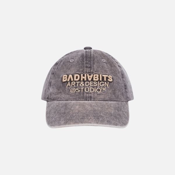 WASH STUDIO CAP - GREY