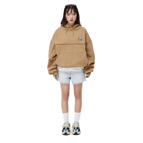 RAW HOODIE - CARAMEL