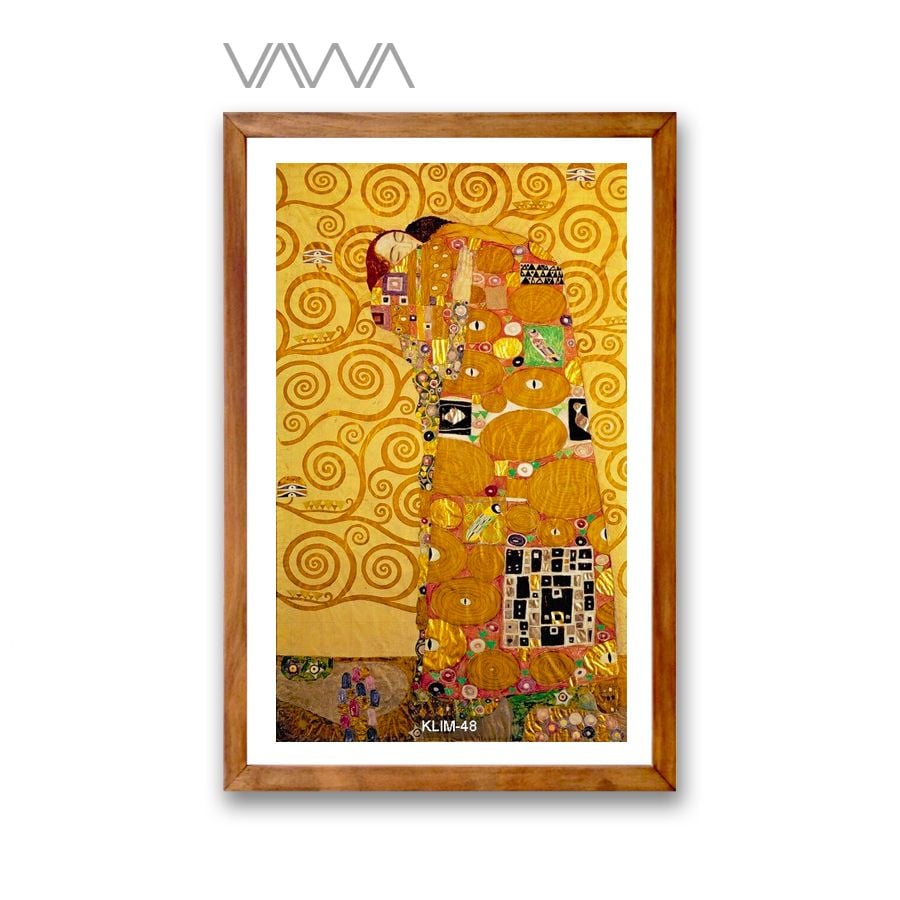  Tranh cổ điển Châu ÂU - Fulfillment 1905-09. Gustav  Klimt 