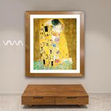  Tranh cổ điển Châu ÂU - The Kiss. Gustav  Klimt 