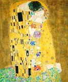  Tranh cổ điển Châu ÂU - The Kiss. Gustav  Klimt 