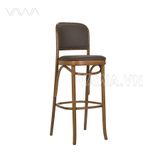  Ghế quầy bar gỗ lưng mây Thonet 