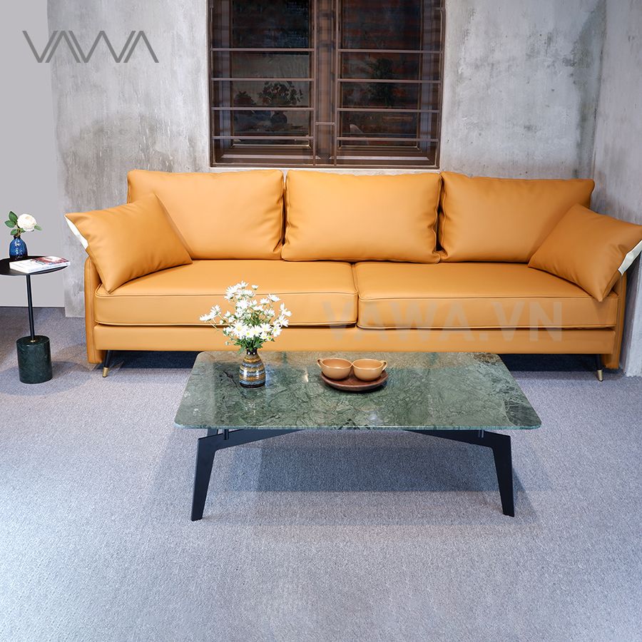  1Bàn trà sofa đẹp Spider mặt đá 