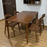  Bộ bàn ghế ăn hiện đại gỗ Neva 