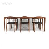  Bộ bàn ghế ăn hiện đại gỗ Neva 