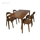  Bộ bàn ghế ăn hiện đại gỗ Neva 