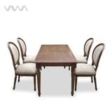  Bộ bàn ghế ăn Tân Cổ Điển kiểu Pháp Louis 