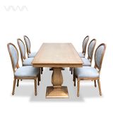  Bộ bàn ghế ăn Tân Cổ Điển kiểu Pháp - Ghế Louis cao cấp châu Âu 