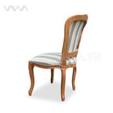  Ghế ăn Tân Cổ Điển đục hoa Bông Mai Louis XV 