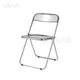  Ghế cafe mặt trong suốt Clarity 