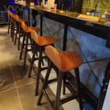  Ghế quầy bar cafe gỗ ERIK BUCH - Ghế đẩu Bar gỗ 