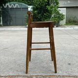  Ghế quầy bar gỗ hiện đại Moment - Ghế đẩu Bắc Âu 