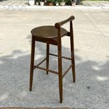  Ghế quầy bar gỗ hiện đại Moment - Ghế đẩu Bắc Âu 