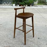  Ghế quầy bar gỗ hiện đại Moment - Ghế đẩu Bắc Âu 