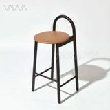  Ghế quầy bar hiện đại tối giản Bắc ÂU - Ghế bar sắt trong nhà, ngoài trời 